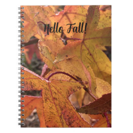 "Hello Fall!" Notebook Notitieboek