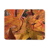 "Hello Fall!" Refrigerator Magnet (Horizontal)