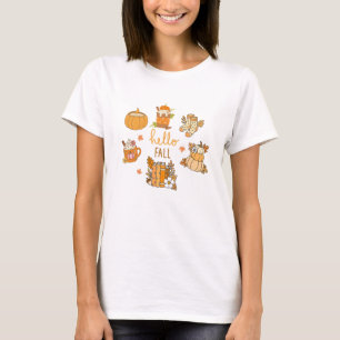Hello Fall Tee - Joli T-shirt d'automne