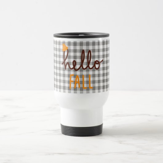 Hello Fall Travel Mug (Centre)