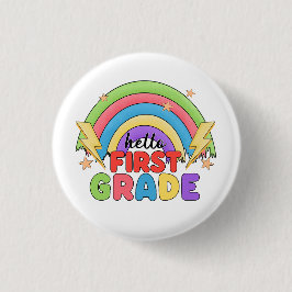 Hello First Grade Ronde Button 3,2 Cm