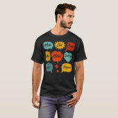 Hello Foreign Languages T shirt Premium (Voorkant volledig)
