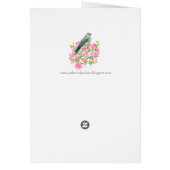 Hello From Mississippi Mockingbird Watercolor (Dos)