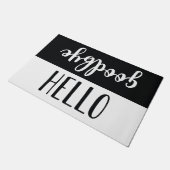 Hello Goodbye Deurmat (Schuin)