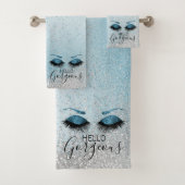 Hello Gorgeous - Eyelashes Glamourde - Bleu (En situation)