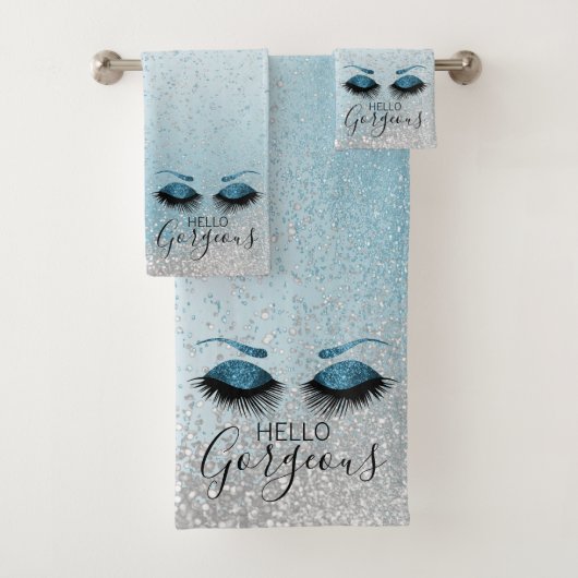 Hello Gorgeous - Eyelashes Glamourde - Bleu (En situation)