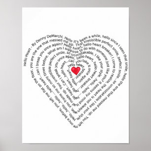 Hello Heart Song Lyrics par Denny DeMarchi Poster