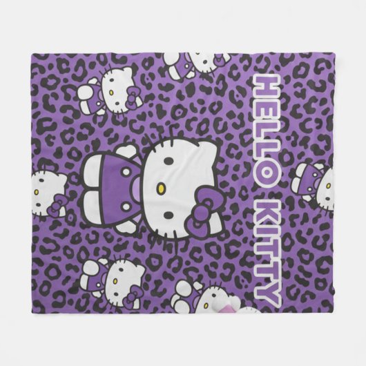 hello kitty fleece deken (Voorkant (Horizontaal))