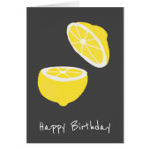 Hello Lemon jaune moderne fruit (Devant)