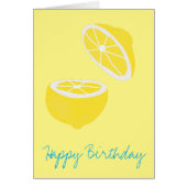 Hello Lemon jaune moderne fruit (Devant)