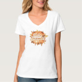 Hello November -  Cozy Fall Design T-shirt (Voorkant)