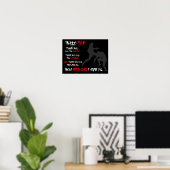 "Hello Pain" - Poster inspirant MIXED MARTIAL ART (Bureau à domicile)