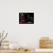 "Hello Pain" - Poster inspirant MIXED MARTIAL ART (Cuisine)