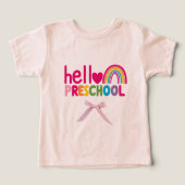 Hello Preschool T-shirt - Preschool T-shirts (Design Recto)