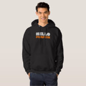 Hello Pumpkin Cute Fall Autumn Pumpkin Spice Hoodie (Voorkant volledig)
