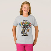 Hello Second Grade Coquette Bow Teacher Girl T-shirt (Voorkant volledig)