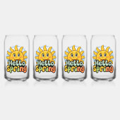 Hello Spring Blikvorm Glas (Voorkant)