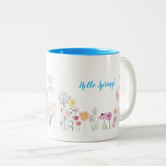 Hello Spring Coffee Mug (Devant droit)