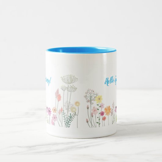 Hello Spring Coffee Mug (Centre)