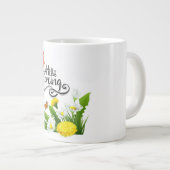 Hello Spring Floral Mug - Coupe de café de saison  (Devant droit)