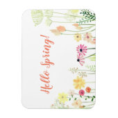 Hello Spring Magnet (Vertical)