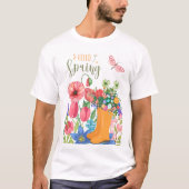 Hello spring t-shirt (Voorkant)