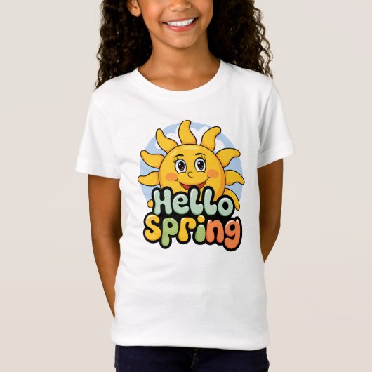 Hello Spring T-shirt (Voorkant)