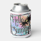 Hello summer blikjeskoeler (Blikje Voorkant)