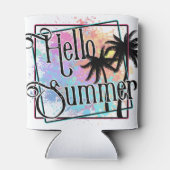 Hello summer blikjeskoeler (Achterkant)