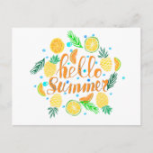 Hello summer briefkaart (Voorkant)