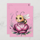 Hello summer  briefkaart (Voorkant / Achterkant)