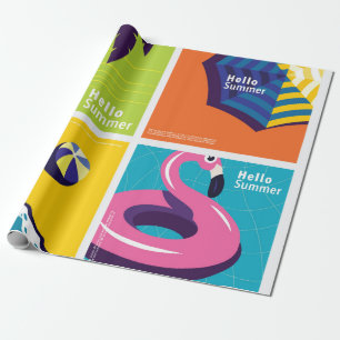 Hello summer cadeaupapier