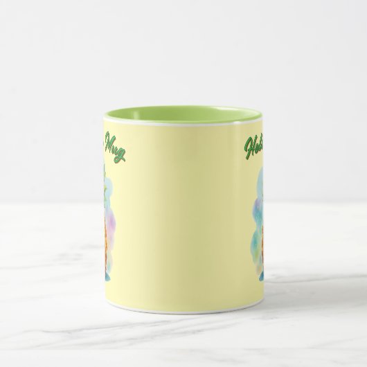 Hello Summer Happy Pineapple Coffee Mug Mok (Midden)