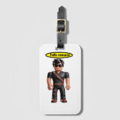 Hello summer Luggage Tag Bagagelabel (Voorkant (verticaal))