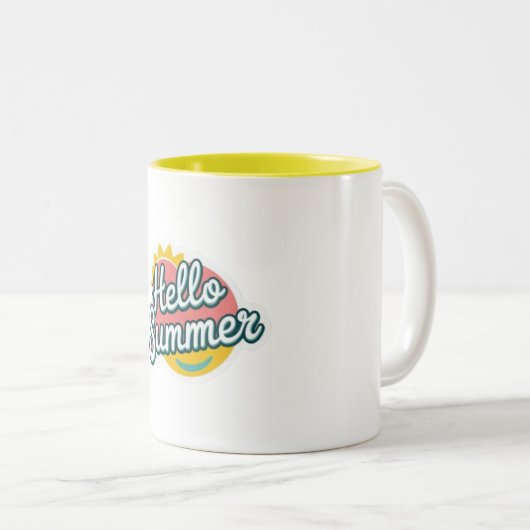 Hello Summer Mug (Devant droit)