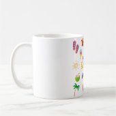 Hello Summer Mug - Fun and Sunny Coffee Cup (Gauche)