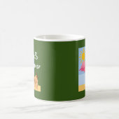 Hello Summer Rose Flamant rose Design - Mug classi (Centre)