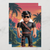 Hello summer save the date (Voorkant / Achterkant)