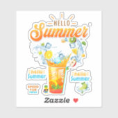 Hello Summer Sticker (Vel)