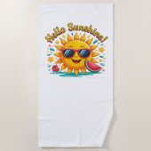 Hello Summer Strandlaken (Voorkant)