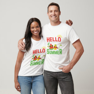 Hello summer t-shirt