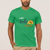 Hello Summer T-Shirt – Modern Graphic Tee for Beac (Devant)