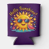 Hello Sunshine  Blikjeskoeler (Voorkant)