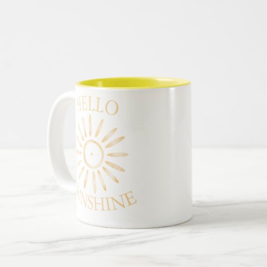 HELLO SUNSHINE mug (Devant gauche)