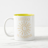 HELLO SUNSHINE mug (Gauche)