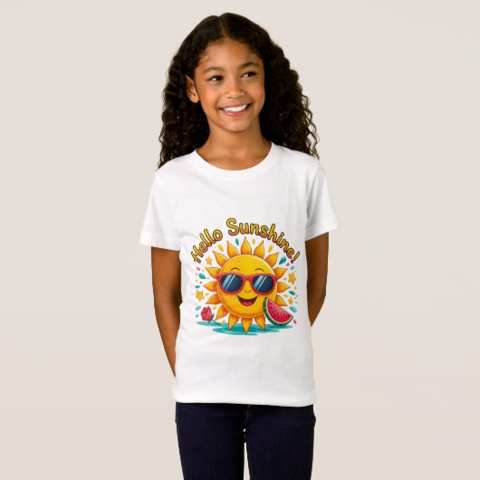 Hello Sunshine  T-shirt (Voorkant volledig)