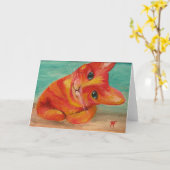 Hello There - Carte de voeux (Fleur jaune)