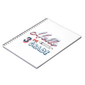 Hello third grade notitieboek (Linkerzijde)