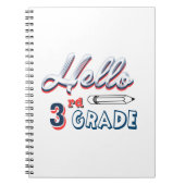 Hello third grade notitieboek (Voorkant)