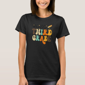 Hello Third Grade Team 3rd Grade Teacher Back To S T-shirt